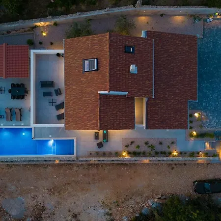Sunset With Private Pool Villa Pinezići